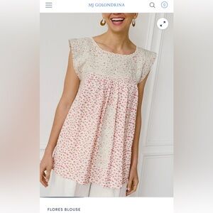 Mi Golondrina México Rosa Primavera Top